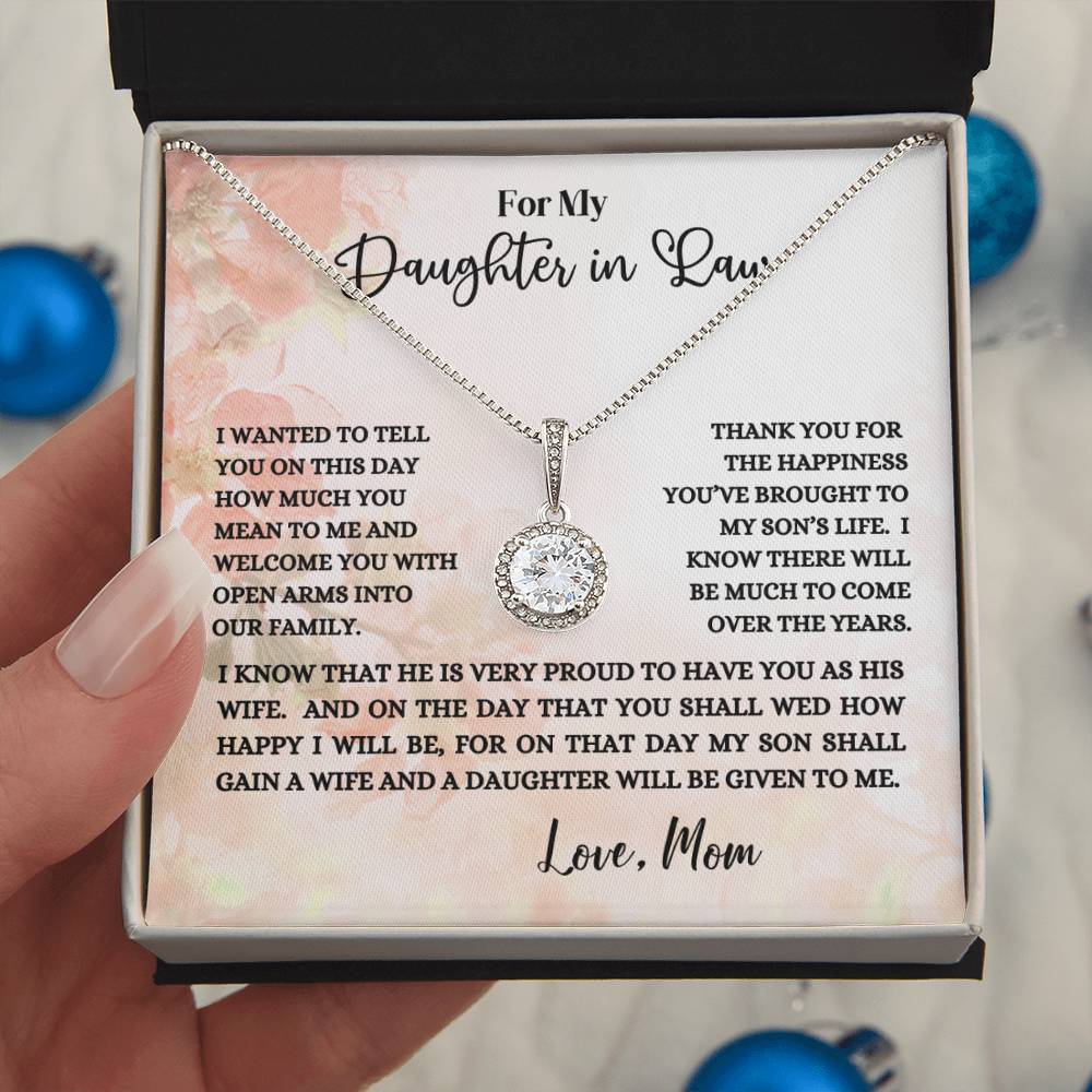 To My Daughter in Law | Eternal Hope Necklace