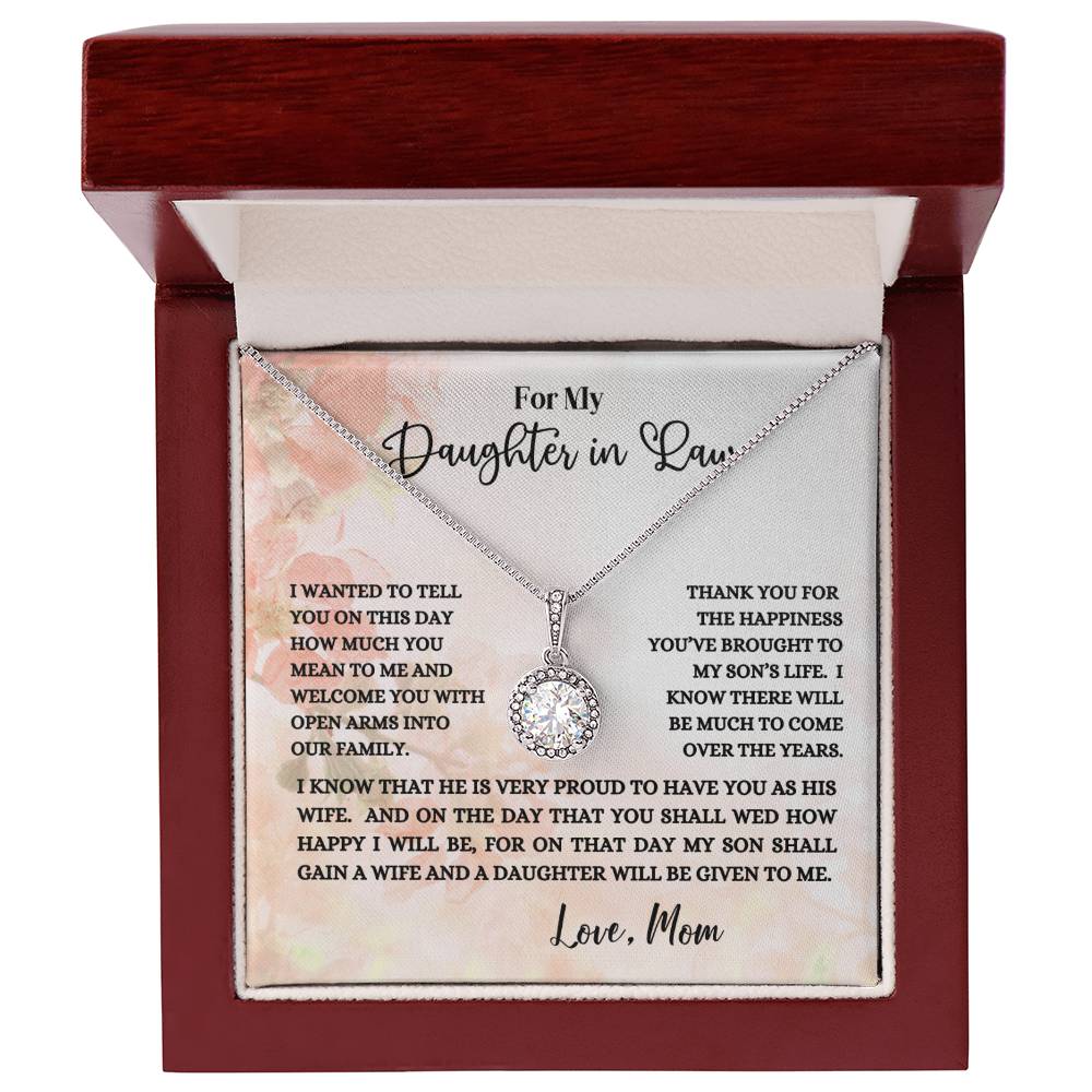 To My Daughter in Law | Eternal Hope Necklace