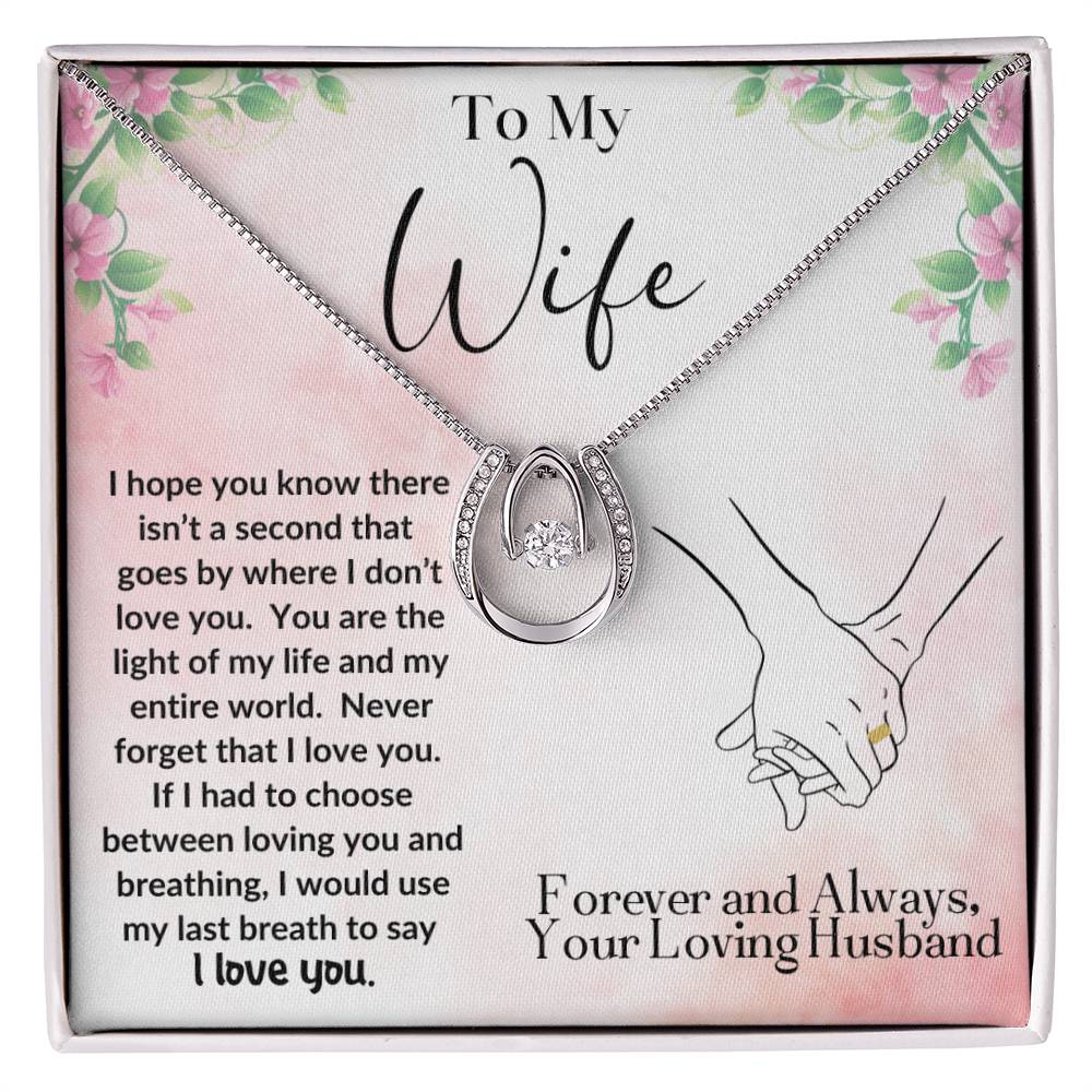 To My Wife | Lucky in Love Necklace