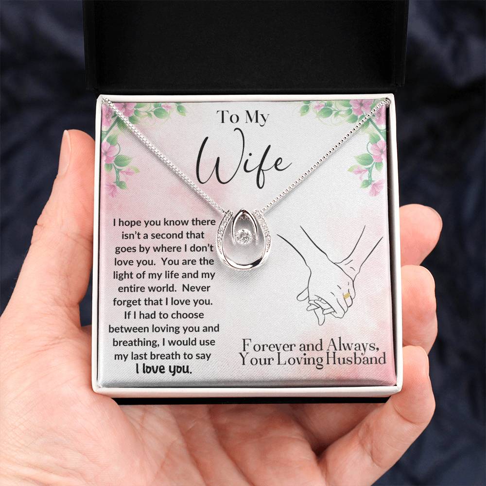 To My Wife | Lucky in Love Necklace