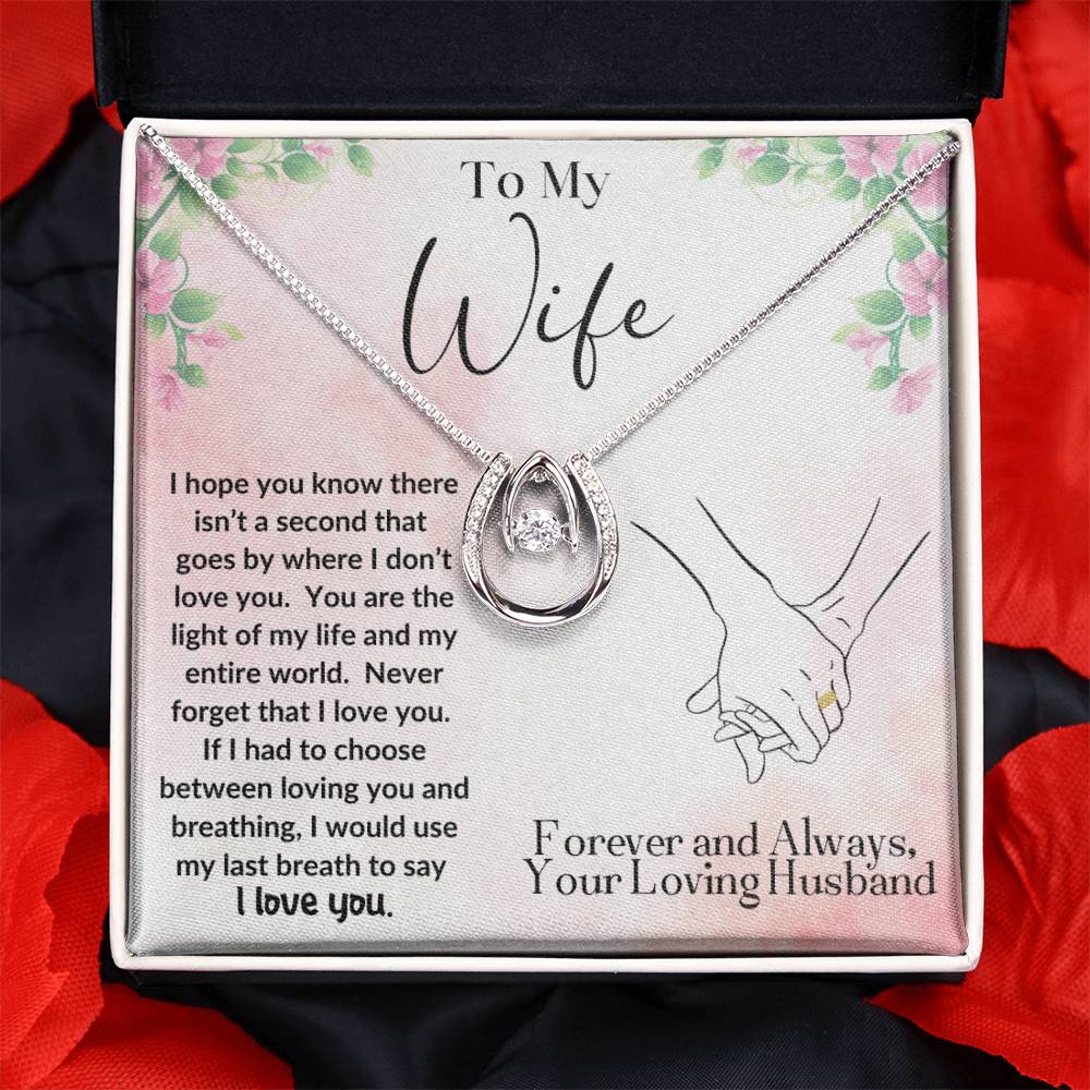 To My Wife | Lucky in Love Necklace