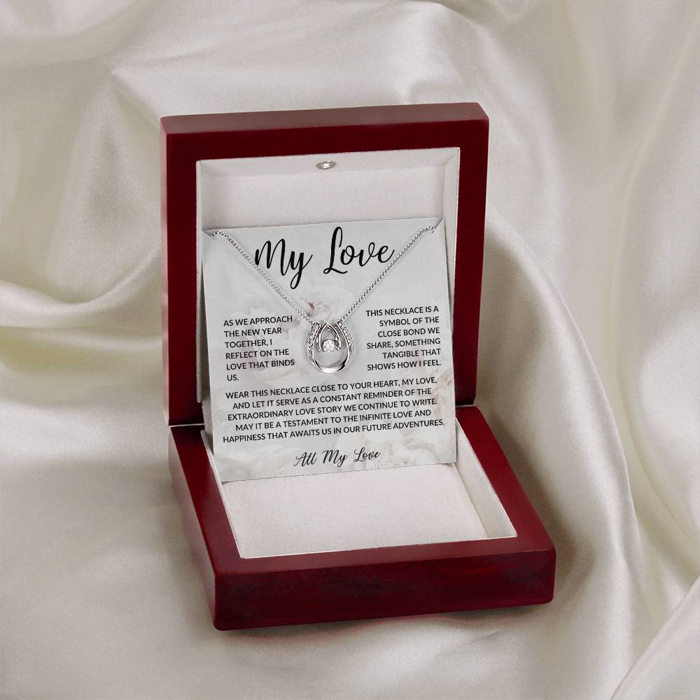 Personalized | To My Love Necklace for the New Year