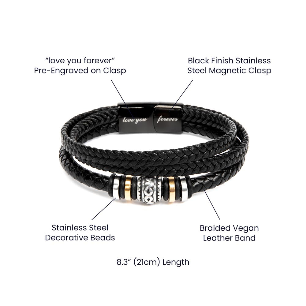 Happy Birthday My Love Bracelet | Love You Forever Bracelet for All Genders