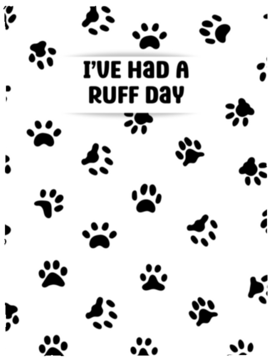 I've Had a Ruff Day Blanket | 30 x 40 in