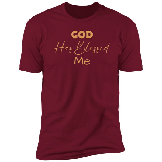 God Has Blessed Me Unisex T-Shirt, Inspirational and Christian Religious Apparel