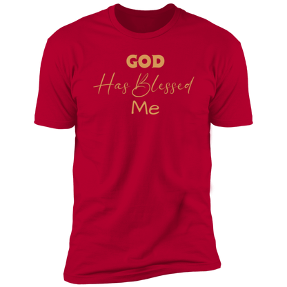 God Has Blessed Me Unisex T-Shirt, Inspirational and Christian Religious Apparel