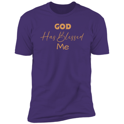 God Has Blessed Me Unisex T-Shirt, Inspirational and Christian Religious Apparel