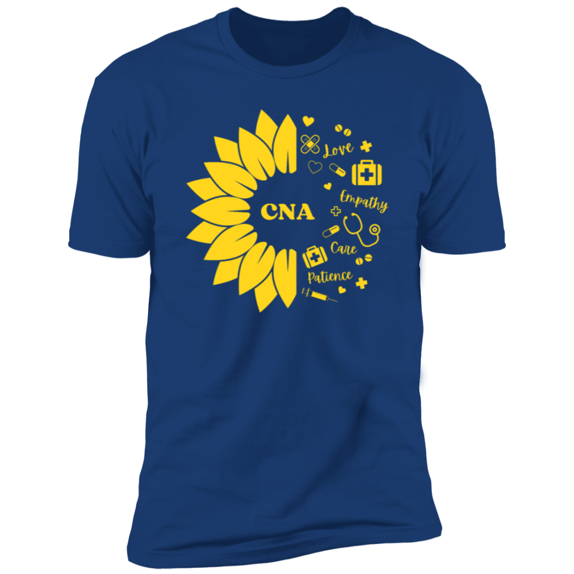 Certified Nurse Assistant, CNA Sunflower T-Shirt