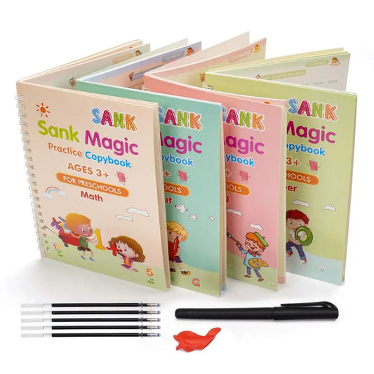 MagicWrite™ Kid's Practice Writing Adventure 4-Book Set