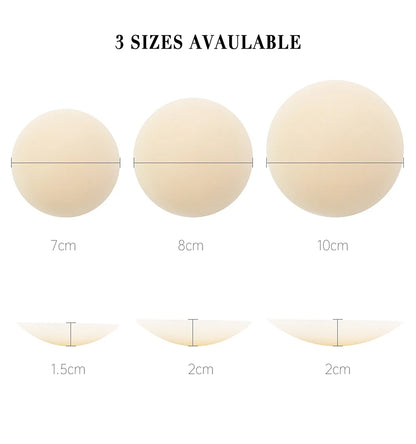 Silicone Nipple Cover Liners Reusable With Adhesive