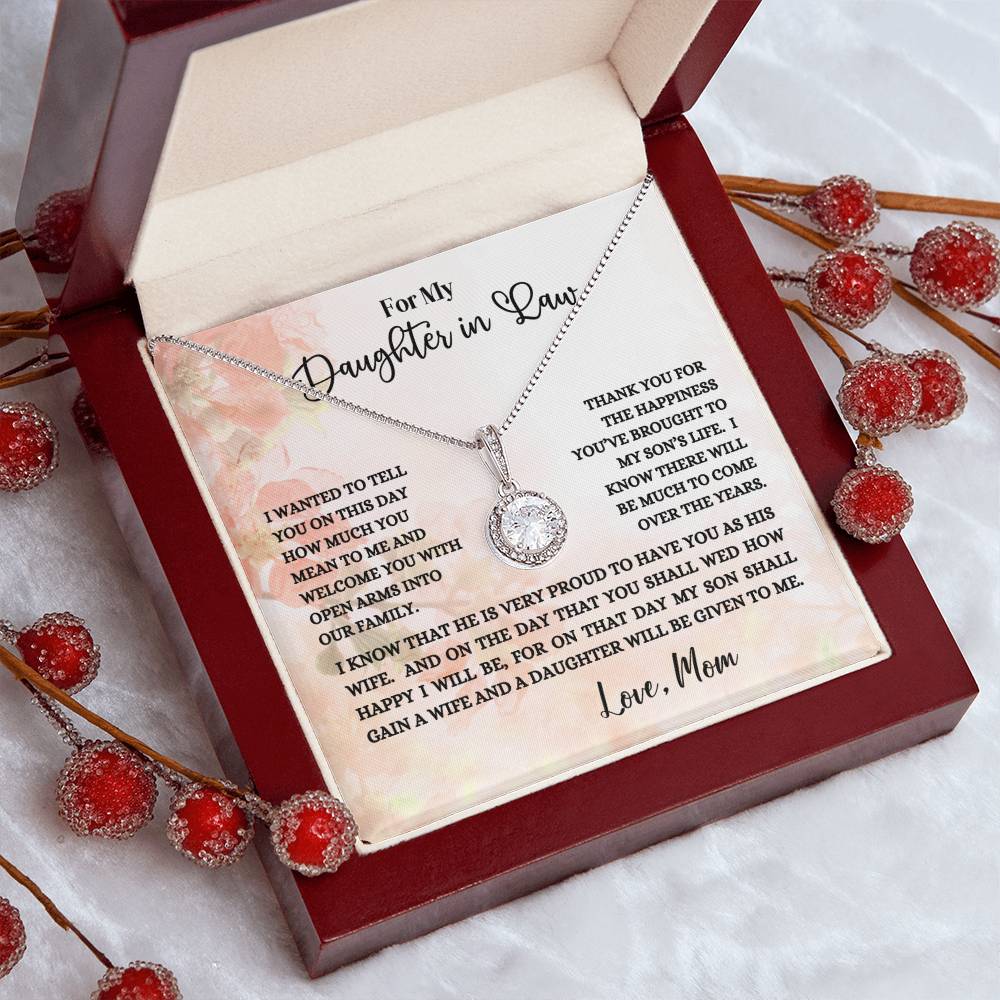 To My Daughter in Law | Eternal Hope Necklace