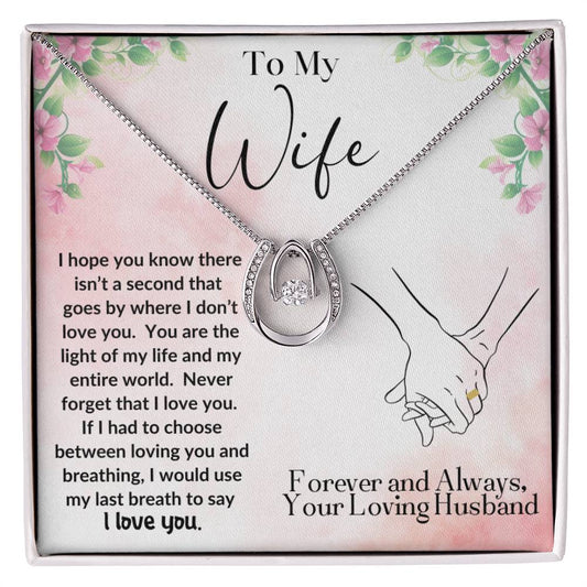 To My Wife | Lucky in Love Necklace