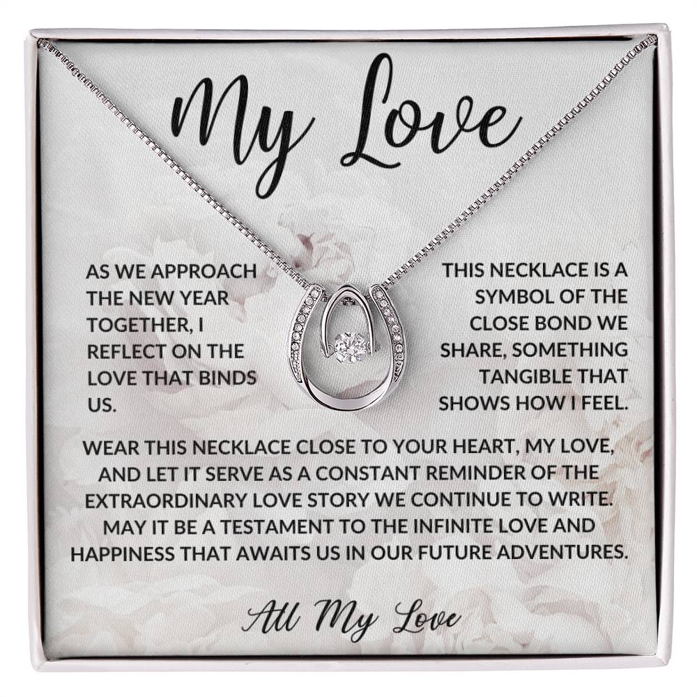 Personalized | To My Love Necklace for the New Year