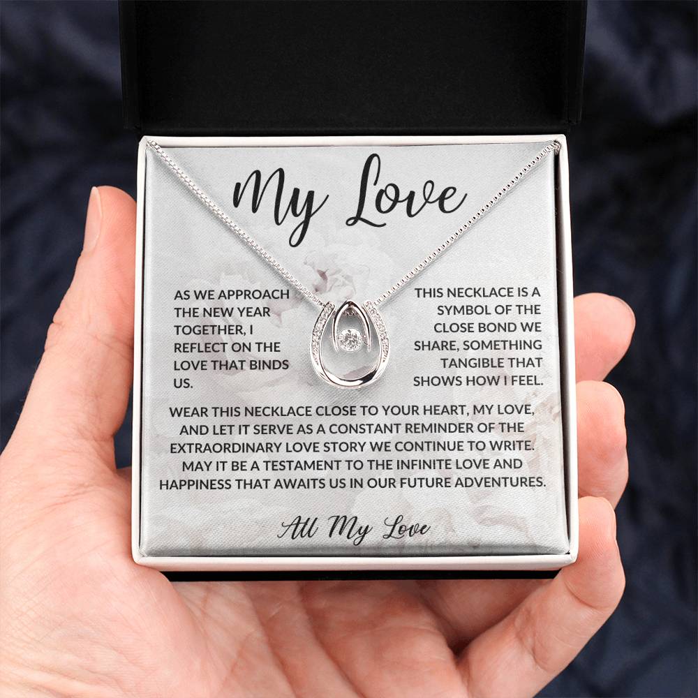 Personalized | To My Love Necklace for the New Year