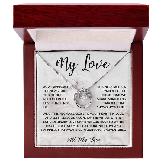 Personalized | To My Love Necklace for the New Year